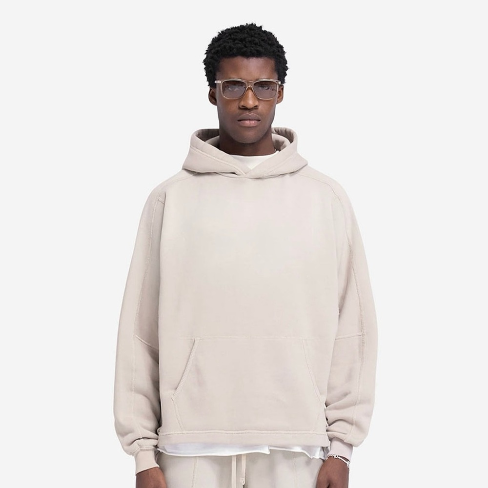 Represent Clo Stepped Hem Hoodie